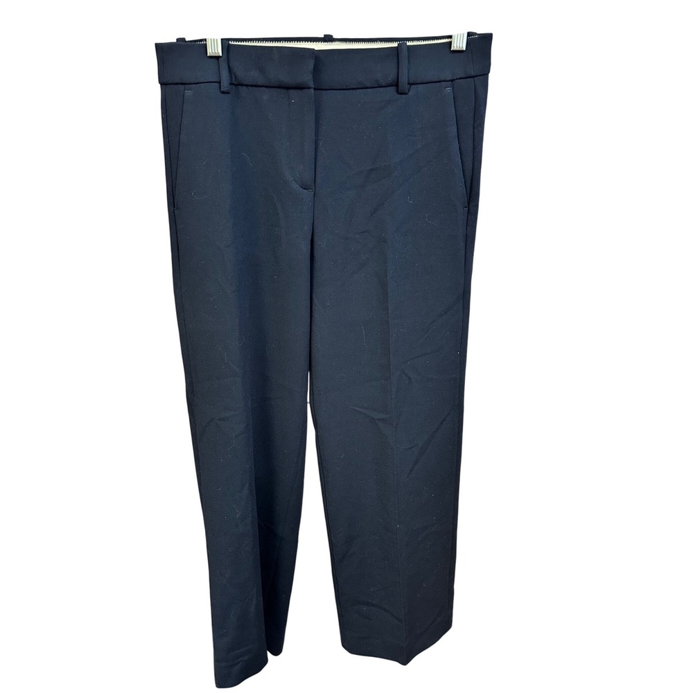 J.Crew 365 Navy Blue Cropped Career Dress Pants Trousers Women's Size 6T